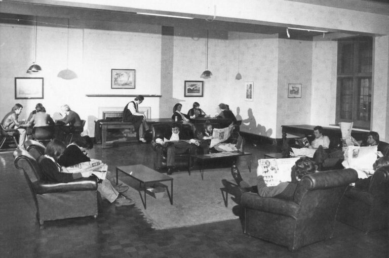 Junior Common Room in 1960