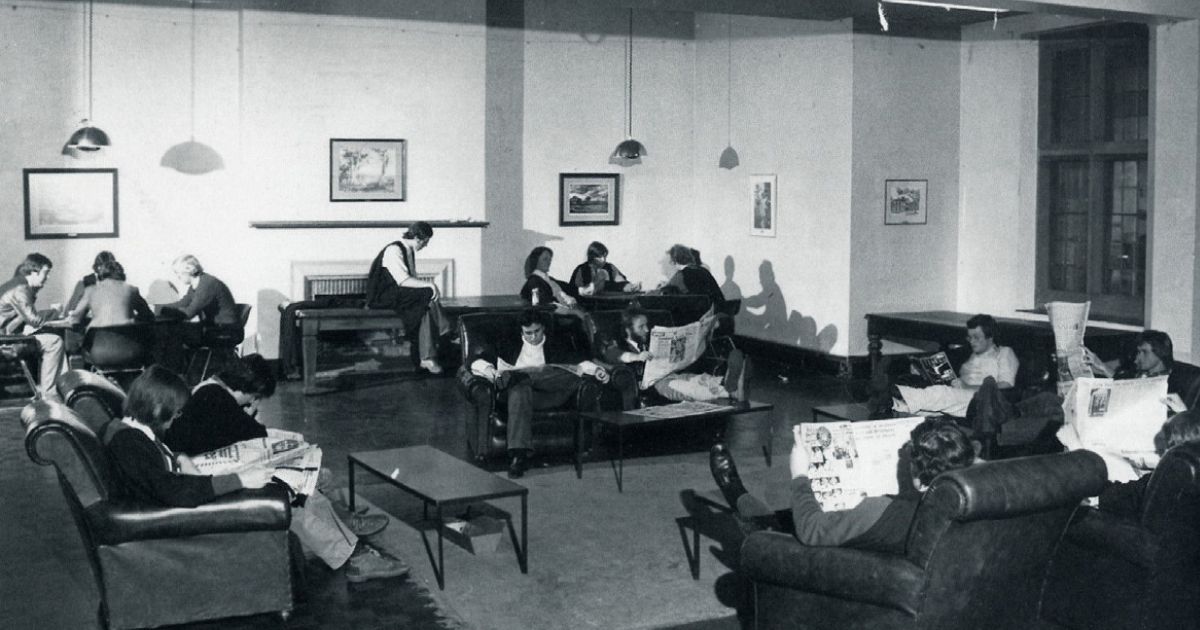 History of the JCR - prior to the addition of the Highlander Bar