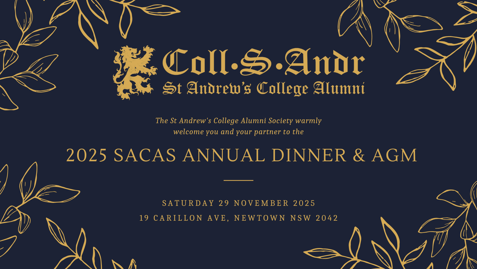 SACAS Annual Dinner 2025