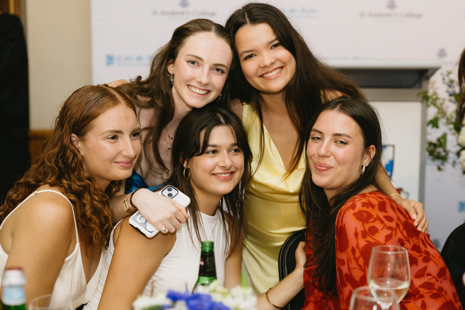 Lily with fellow St Andrew's Students